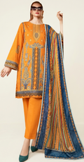Lawn three piece suit