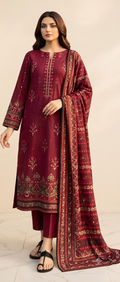 Lawn three piece suit