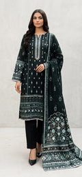 lawn three piece suit