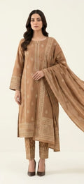 lawn three piece suit