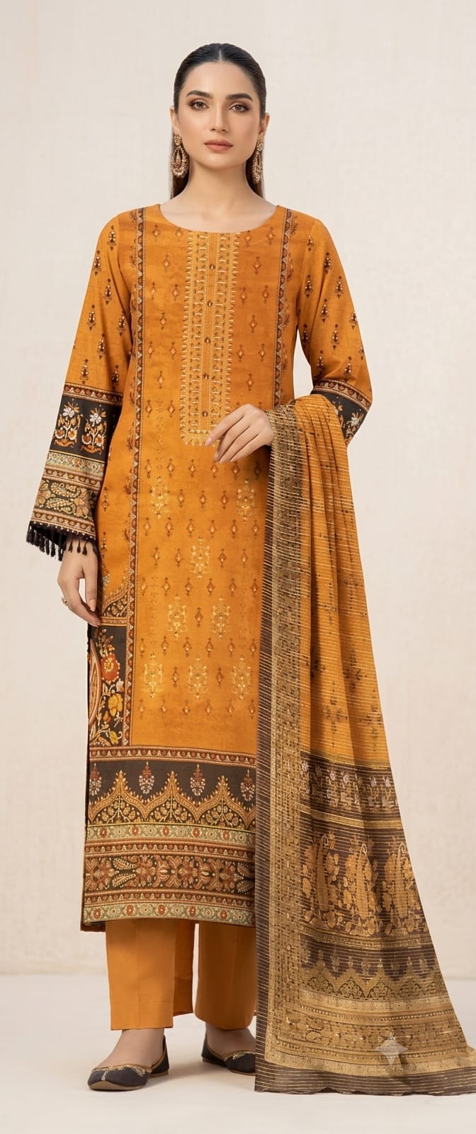 stitch lawn three piece suit
